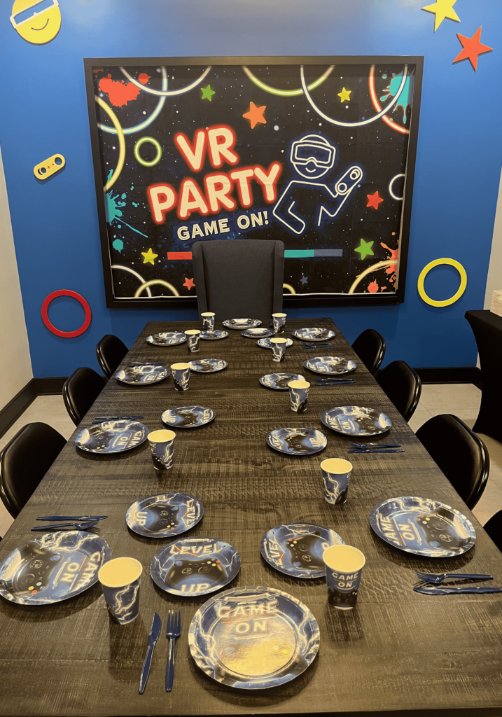 VR side of party room